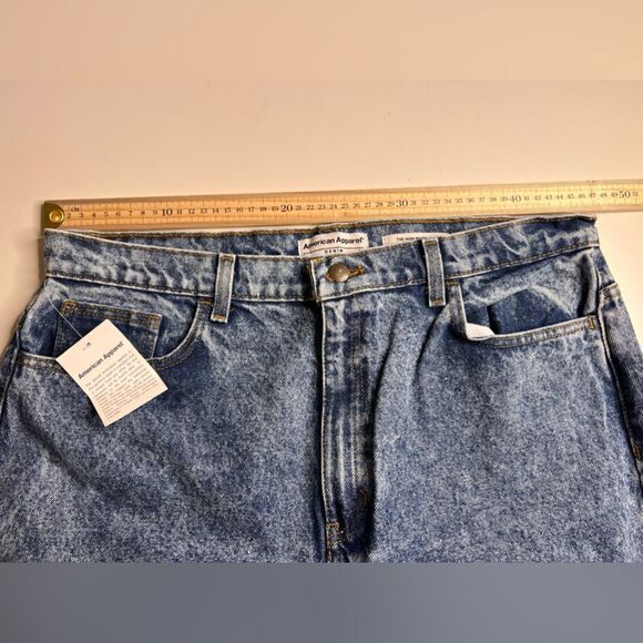 Women’s Denim THE HIGH-WAIST JEAN Medium Marble Wash size 34 - Picture 7 of 14